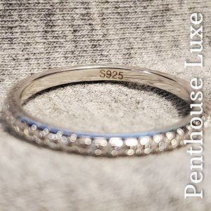 FINAL RESTOCK!! Dainty Full Circle Micro Paved Band